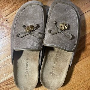 Tory Burch suede clogs BRAND NEW*